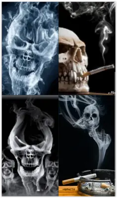 Smoke Skull Live Wallpapers android App screenshot 3